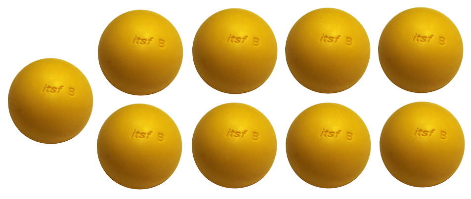 Balles Compétition ITSF-B 3 Balles De Babyfoot Blanches Dures Homologuées Bonzini Baby Foot Occasion